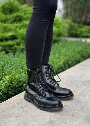 Чоловічі черевики dr.martens 1460 mono black5 фото