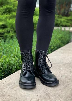 Мужские ботинки dr.martens 1460 mono black8 фото