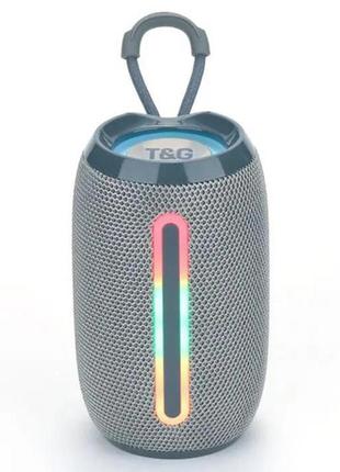 Bluetooth-колонка tg653, з функцією speakerphone, радіо, grey