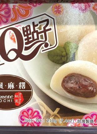 Моті mochi he fong red bean з начинкою з червоної квасолі 210g...