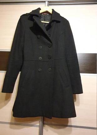 Шерстяное пальто camaieu