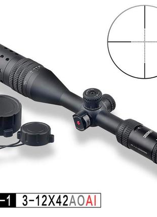 Приціл оптичний vt-1 pro 3-12x42 aoai (discovery)