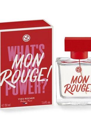 Парфумована вода mon rouge 50 мл yves rocher ів роше 91836