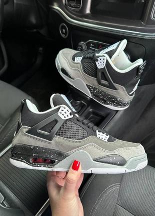 Мужские кроссовки nike air jordan 4 retro stelth5 фото