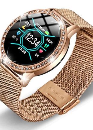 Uwatch фітнес-трекер smart m8 girl gold3 фото