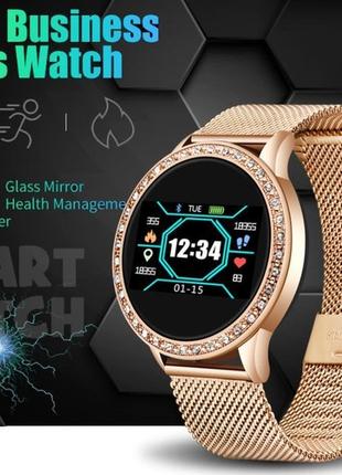 Uwatch фітнес-трекер smart m8 girl gold6 фото