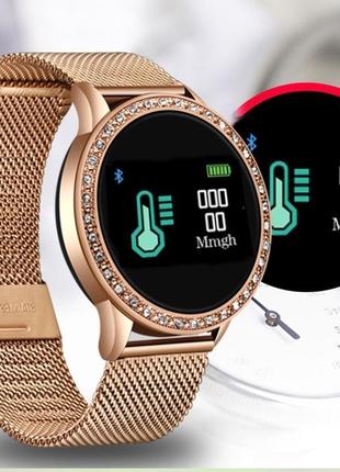 Uwatch фітнес-трекер smart m8 girl gold8 фото