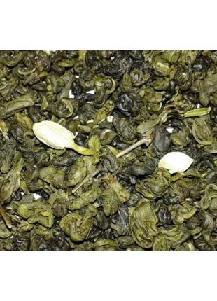 Чай листовий зелений жасмин1 фото