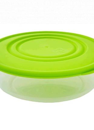 Контейнер для продуктов питания круглый 1.025л оливка 167034-оливка  ish