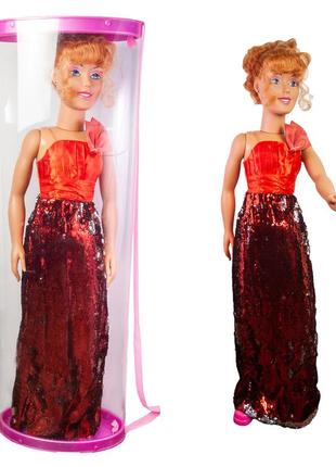 60374-3 лялька інтерактивна ходяча вечірнім сукня 40-дюймова зі світлом і музикою руховими руками ногами