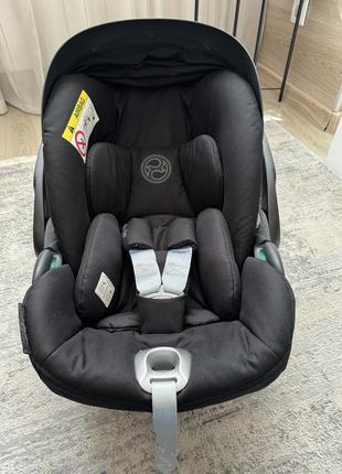 Автокрісло cybex cloud z2 i-size  (deep black )2022 рік випуску.