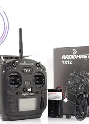 Пульт дистанційного керування radiomaster tx12 mkii elrs m2 з ...1 фото