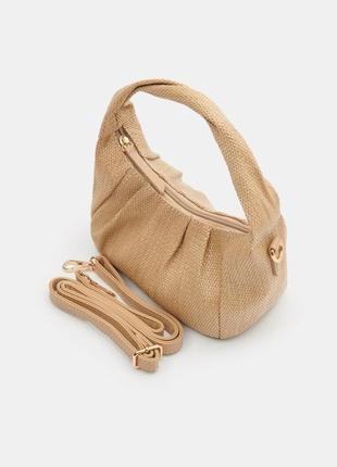 Плетеная летняя сумочка, бренд sinsay