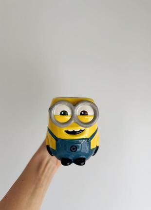 Посадка. чашка. minion.