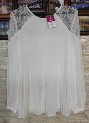 Белоснежная блузка next