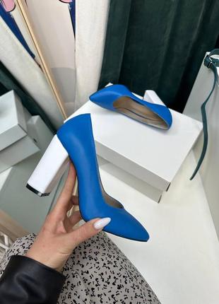 Классические туфли на устойчивом каблуке 118