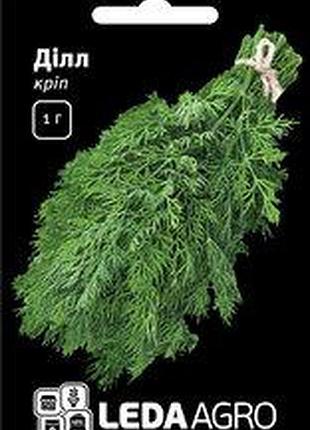 Насіння кропу ділл, 1 гр., кущового, тм "ледаагро"