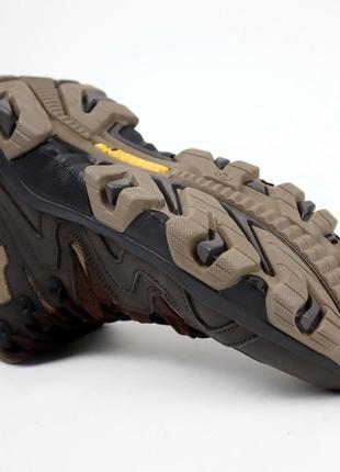 Шкіряні тактичні черевики oksy tactical brown літні (сітка) 40...8 фото