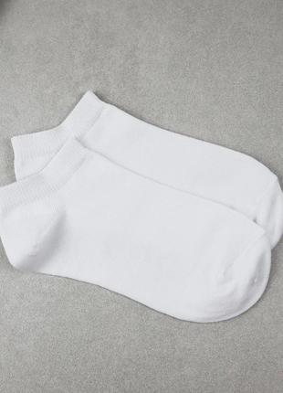 Шкарпетки жіночі 12 пар короткі колір "white" зі зручною резин...7 фото