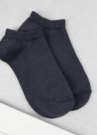 Шкарпетки жіночі 6 пар короткі «dark grey» зі зручною резинкою...5 фото