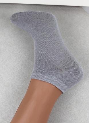 Набір шкарпеток жіночих 6 пар коротких "white&gr;еy" зі зручно...9 фото