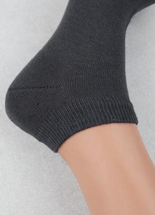 Набір шкарпеток жіночих 12 пар коротких "black&dark; grеy" зі ...7 фото