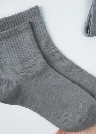 Шкарпетки жіночі 12 пар "grey" зі зручною гумкою преміум сегме...2 фото