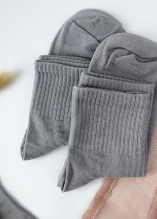 Шкарпетки жіночі 12 пар "grey" зі зручною гумкою преміум сегме...4 фото