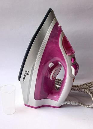 Утюг с керамической подошвой domotec 2800wat ms-2228 ceramic
