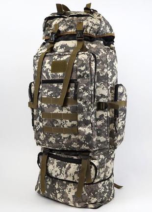 Великий армійський рюкзак 100 л тактичний рюкзак 100 л піксель...