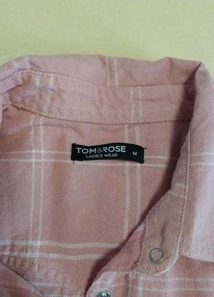 Стильна якісна брендова сорочка tom&rose6 фото