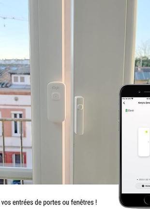 Датчик відчинення дверей wifi, вікна, бездротовий konlen kl-wd...