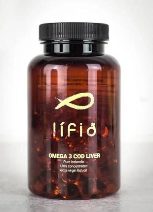 Риб'ячий жир із печінки тріски, omega-3 cod liver, омега-3 риб...2 фото