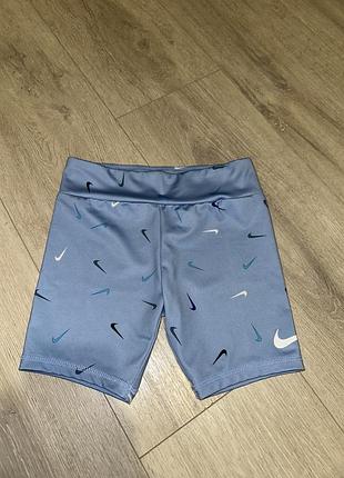 Велосипедные шорты nike на 116-122см, 6-7р, велосипедки nike