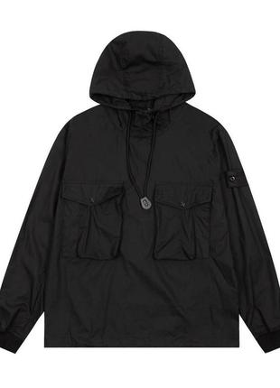 Stone island ghost resin cotton popover hooded