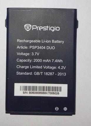 Батарея (акумулятор, акб) для prestigio pap3404 (2000 mah), ор...