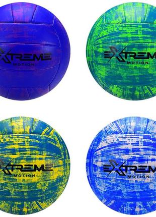 Мяч волейбольный vb2112   extreme motion,№ 5, pvc, 260 грамм, mix 4 цвета vb2112  ish