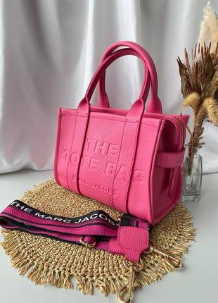 Женская сумка marc jacobs tote bag mini pink