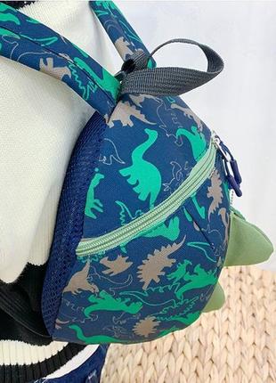 Рюкзак міський дитячий нейлоновий синій рюкзак для прогулянок3 фото