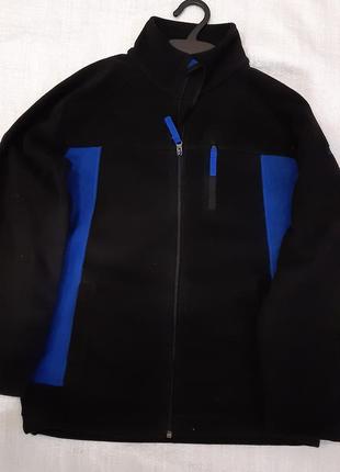 Толстая теплая спортивная флисовая куртка yigga германия на рост 164см5 фото