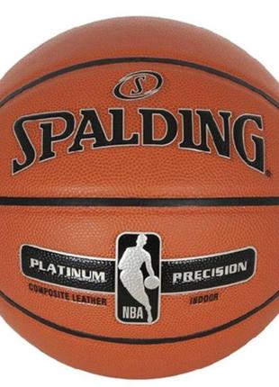 М'яч баскетбольний spalding nba platinum precision indoor 7630...