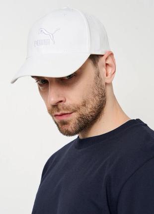 Кепка puma archive logo bb cap білий уні osfa2 фото