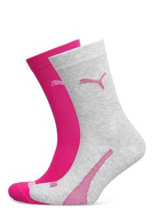 Шкарпетки puma classic sock 2p unisex promo рожевий, сірий уні...