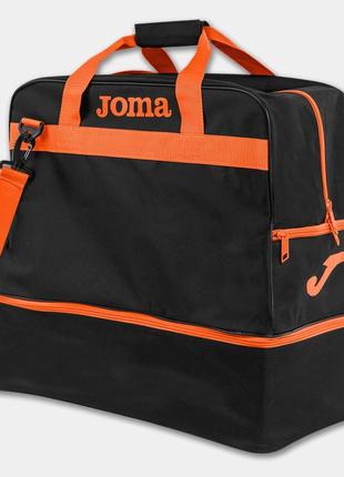 Сумка joma training iii large чорно-помаранчовий уні 48х49х29см