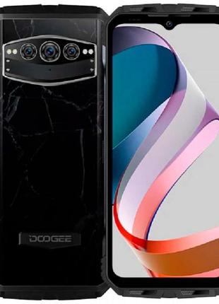 Захищений смартфон doogee v30t 12/256 gb marble black1 фото