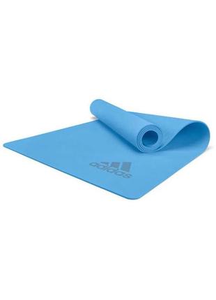 Килимок для йоги adidas premium yoga mat блакитний уні 176 х 6...