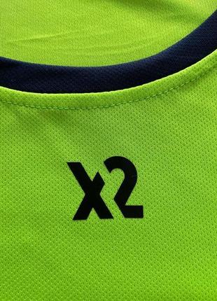 Футбольна форма x2 start (футболка+шорти), розмір xl (салатови...6 фото