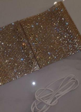 Корсет камни стразы 3