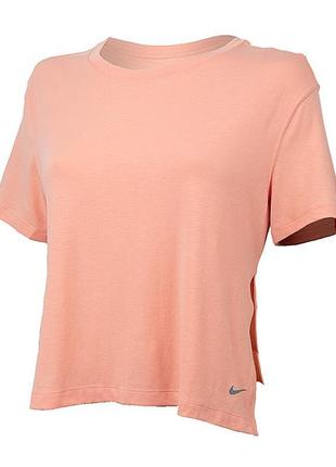 Футболка тренувальна nike w ny df s/s top