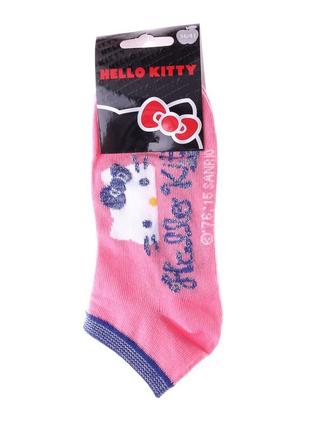 Шкарпетки hello kitty socks кораловий жін 36-41 арт 13890128-72 фото